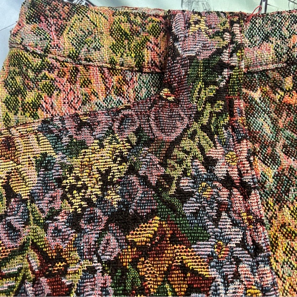 Urban Outfitters Jacquard Multicolor Floral Mini Skirt - Picture 7 of 10